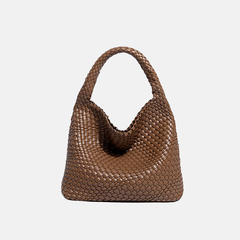 Women’s Woven Bucket Shoulder Tote Bag image 10