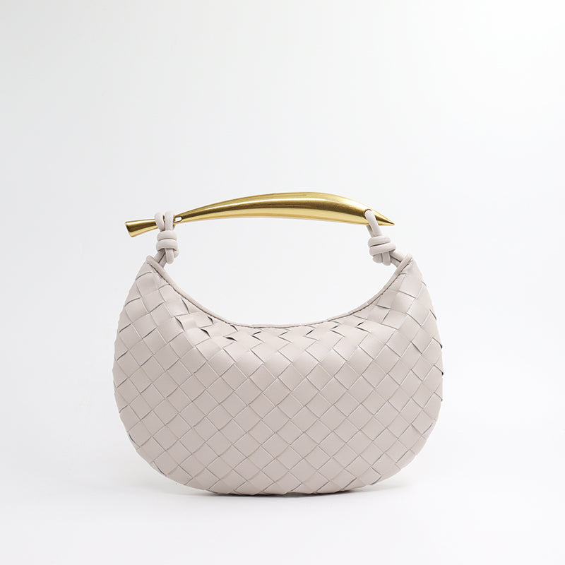 Women’s Woven Dumpling Clutch Bag image