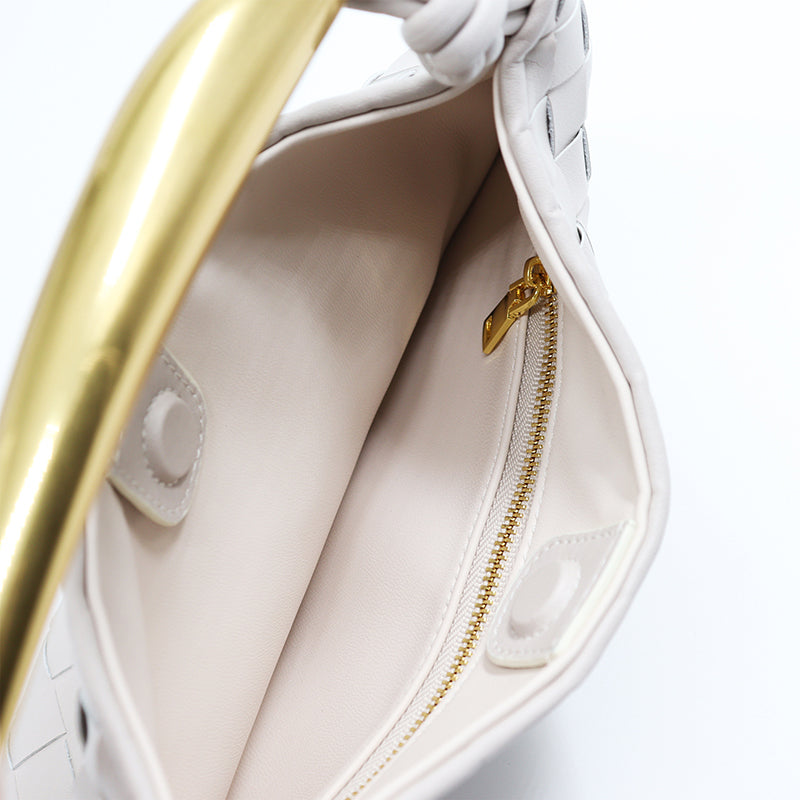 Women’s Woven Dumpling Clutch Bag image 2
