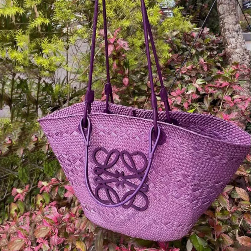 Women’s Woven Straw Shoulder Tote Bag image 14