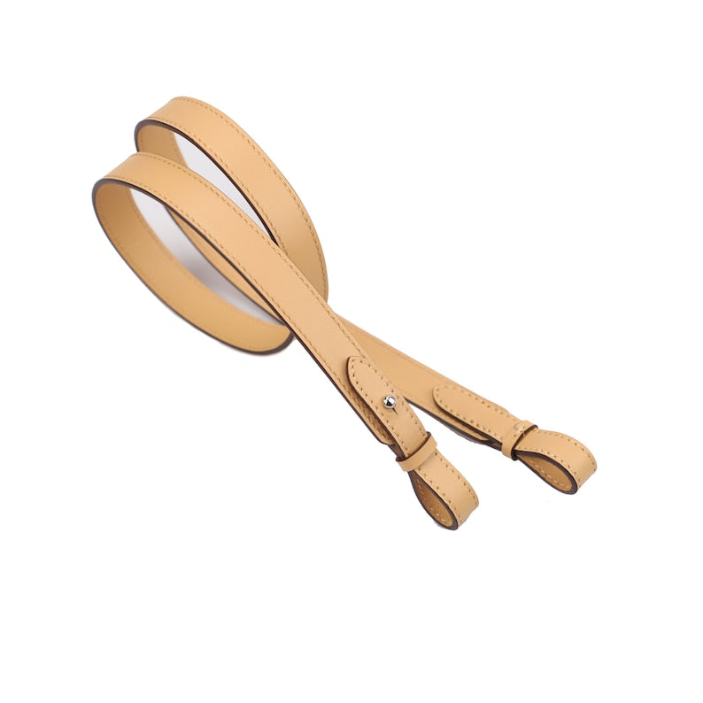 Hermès Style Swift Leather Bandoulière (20mm Slim): Compatible Crossbody/Shoulder Strap for Picotin, Evelyn & Lindy Bags