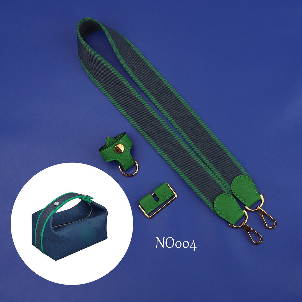 Canvas & Leather Shoulder Strap for Toile Bride-A-Brac Travel Case