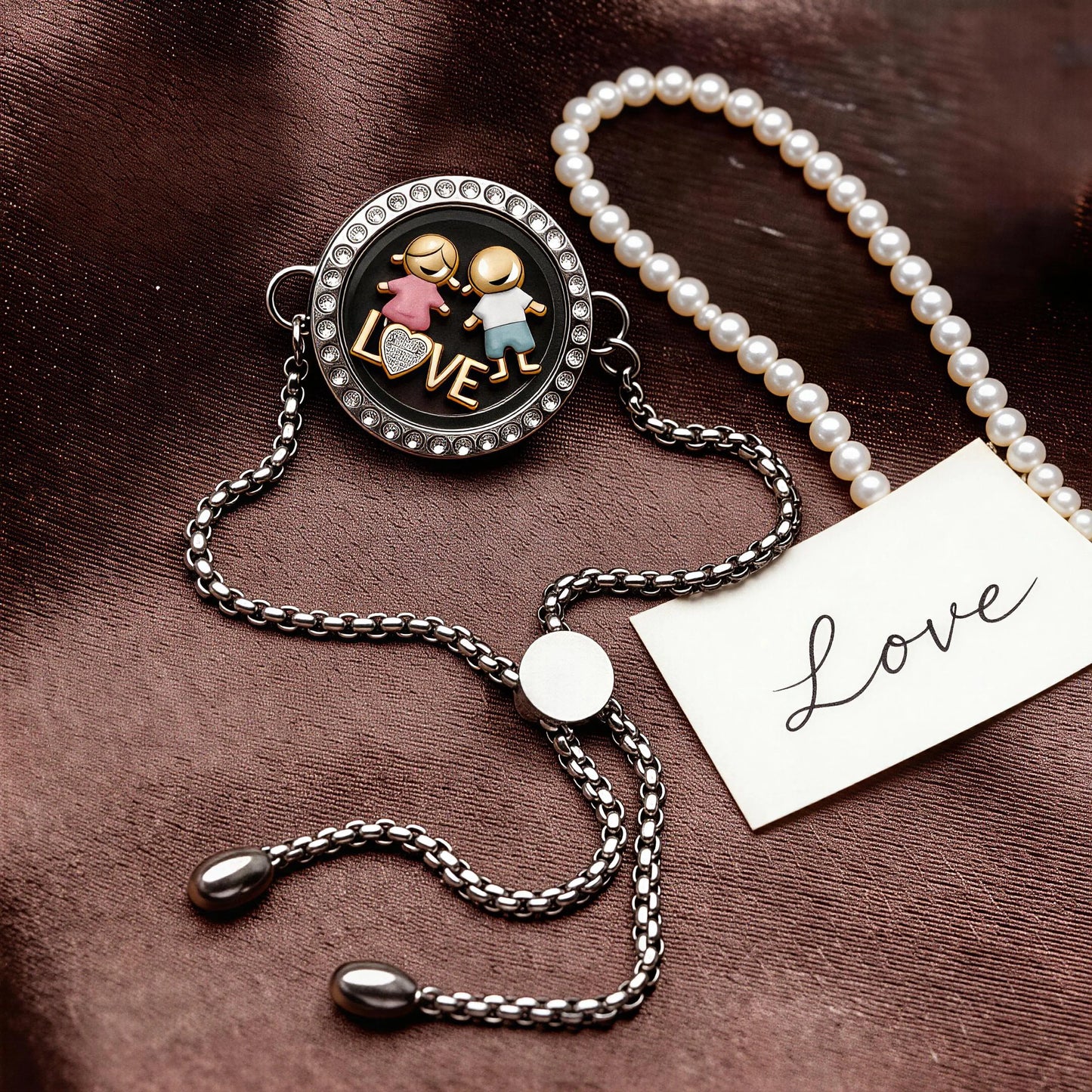 The Infinity Locket Bracelet