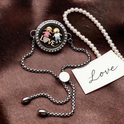 The Infinity Locket Bracelet