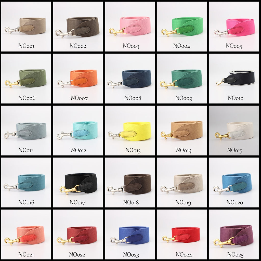 50mm Canvas Shoulder Bag Strap with Lobster Clasps