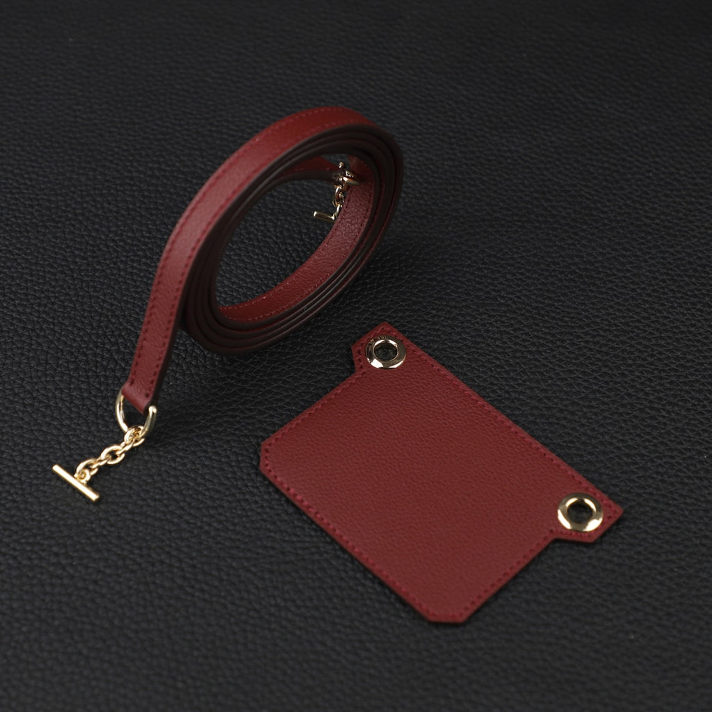 12mm Evercolor Leather Shoulder Strap: Roulis Slim Wallet Crossbody Strap