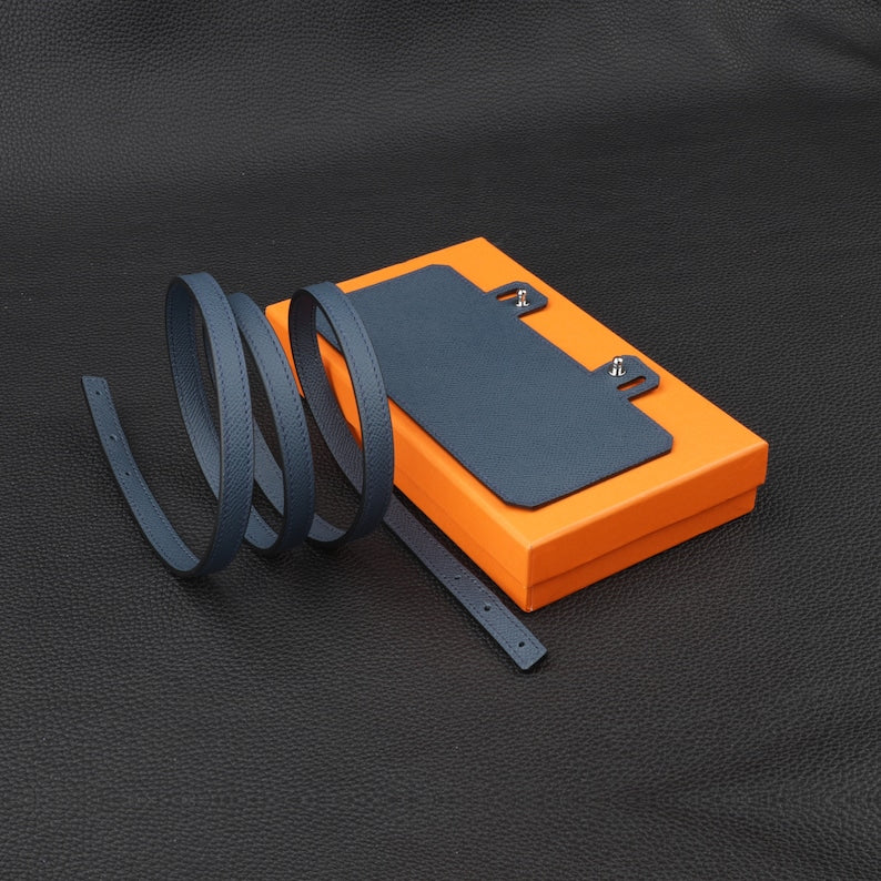 Epsom Leather Wallet Shoulder Strap: Kelly & Constance Wallet Insert (12mm)