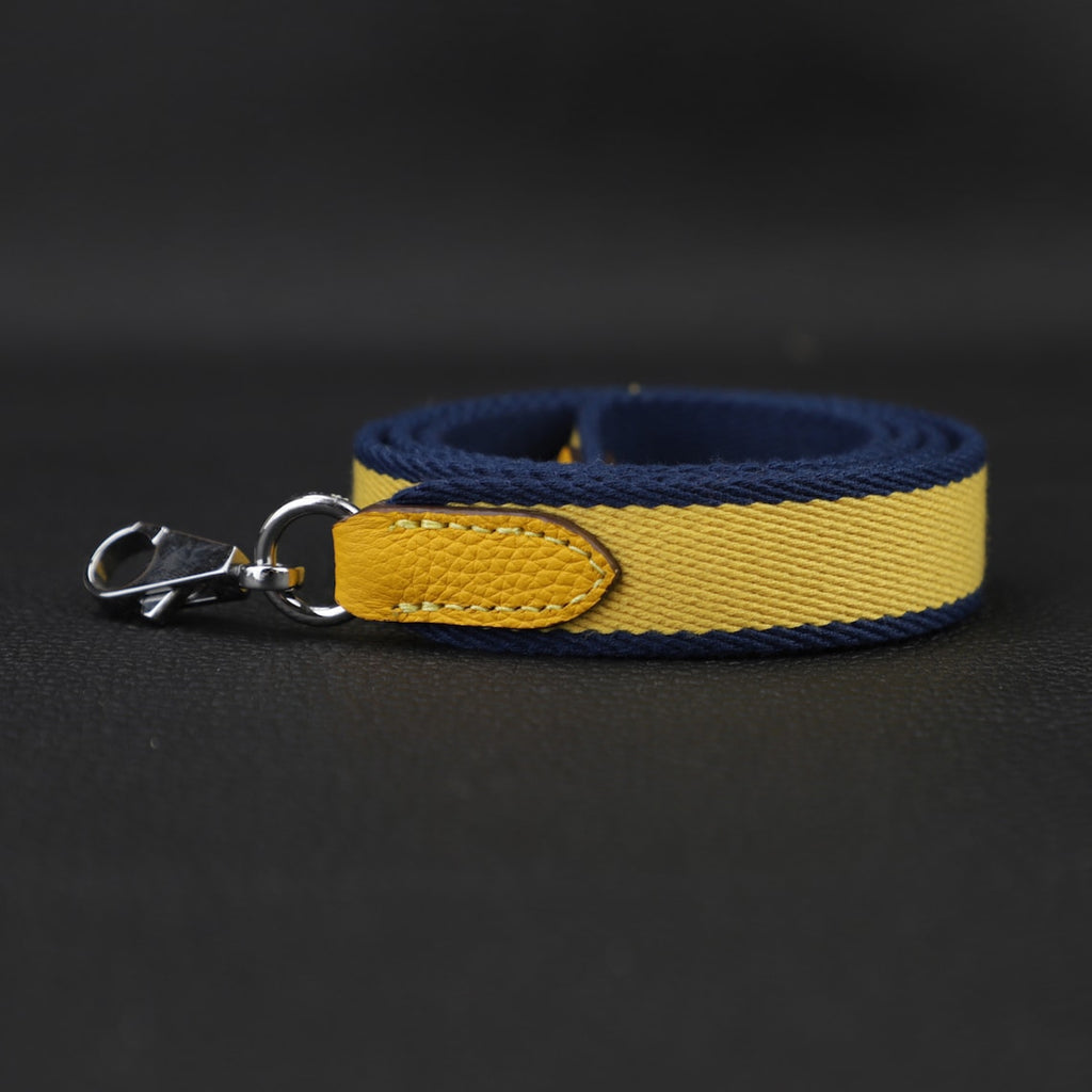 25mm Bi-color canvas shoulder bag strap for evelyn TPM