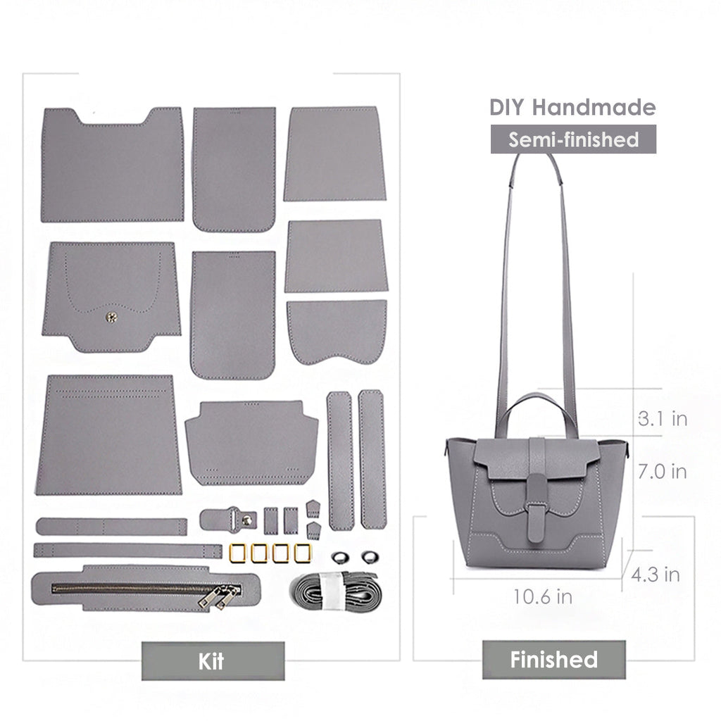 Wirkin™ Leather Maestro Bag DIY Kit | Handmade Handbag Semi-Finished