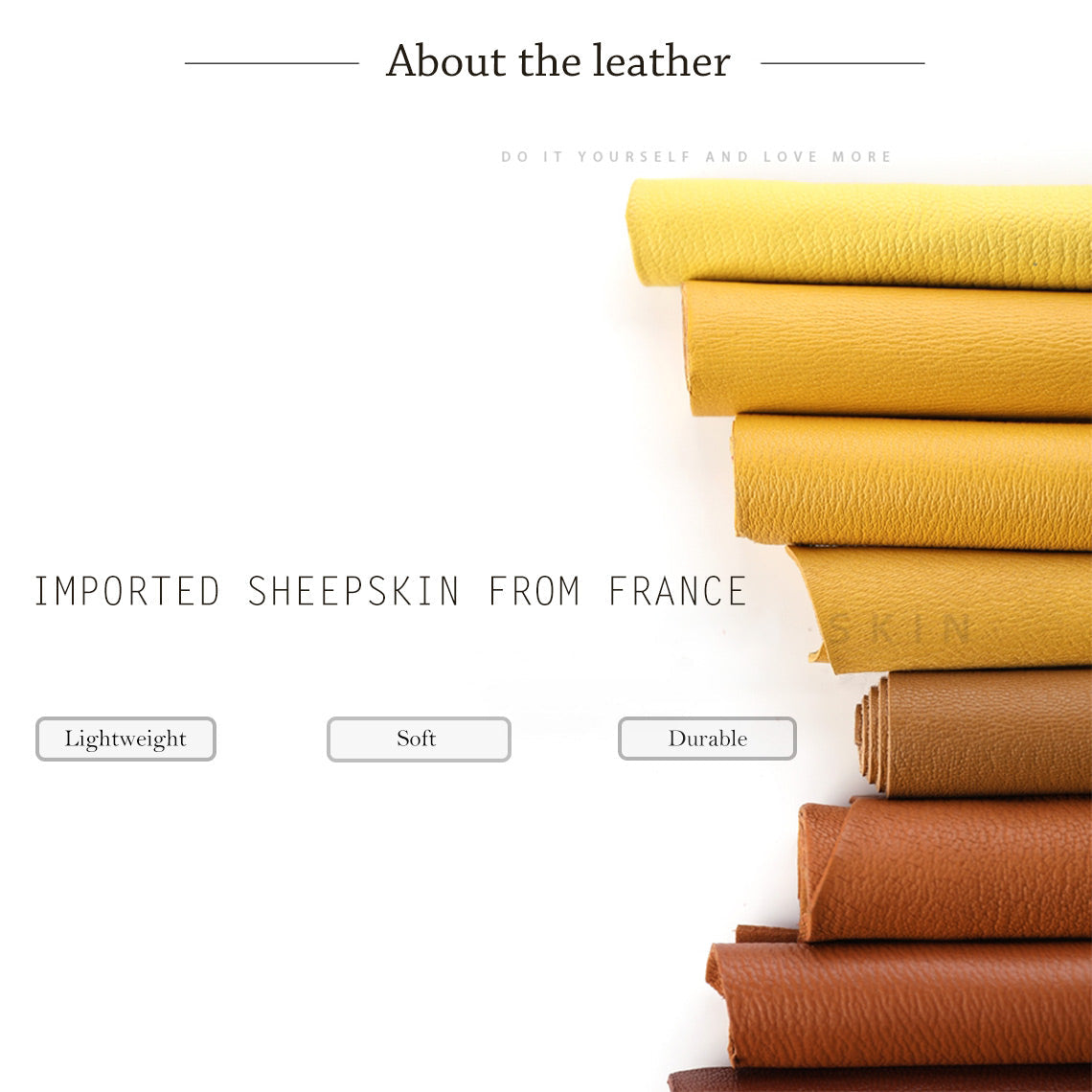 France sheep leather | Wirkin™