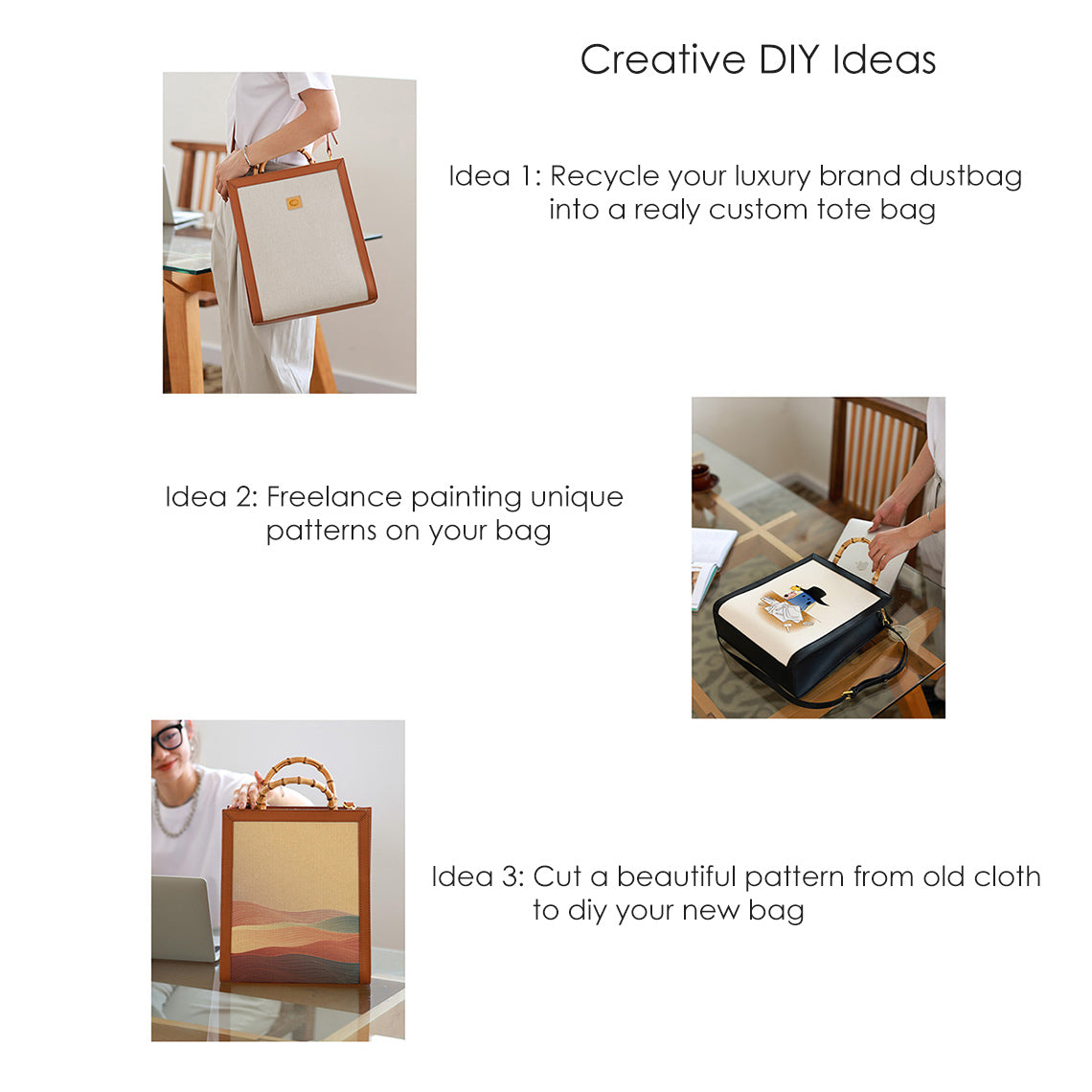 DIY Bag Making Ideas | How to Make a Bag from Old Clothes/Luxury Brand Dust Bags - Wirkin™