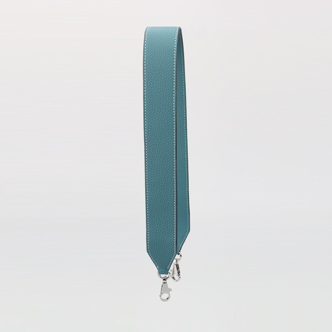 Artisanal Togo Leather Bandoulière (40mm Wide): Hand-Stitched Shoulder Strap Compatible with Birkin & Travel Bags