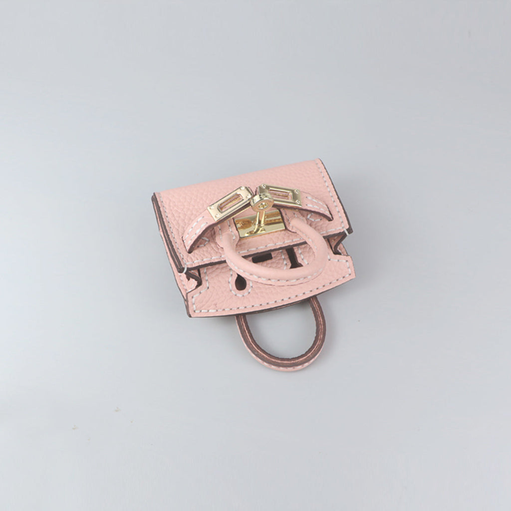 Luxury Iconic Leather Bag Charm | Luxury Leather Bag Charm Bag Accessories Handbag Pendant - Wirkin®