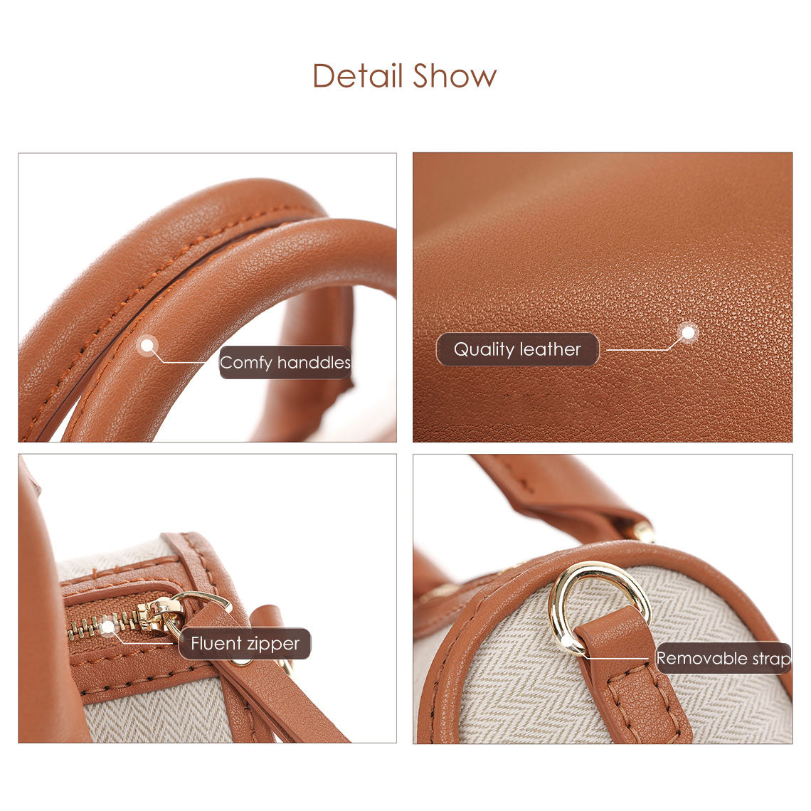 Wirkin® Leather Dustbag Recycle Boston Bag DIY Kit