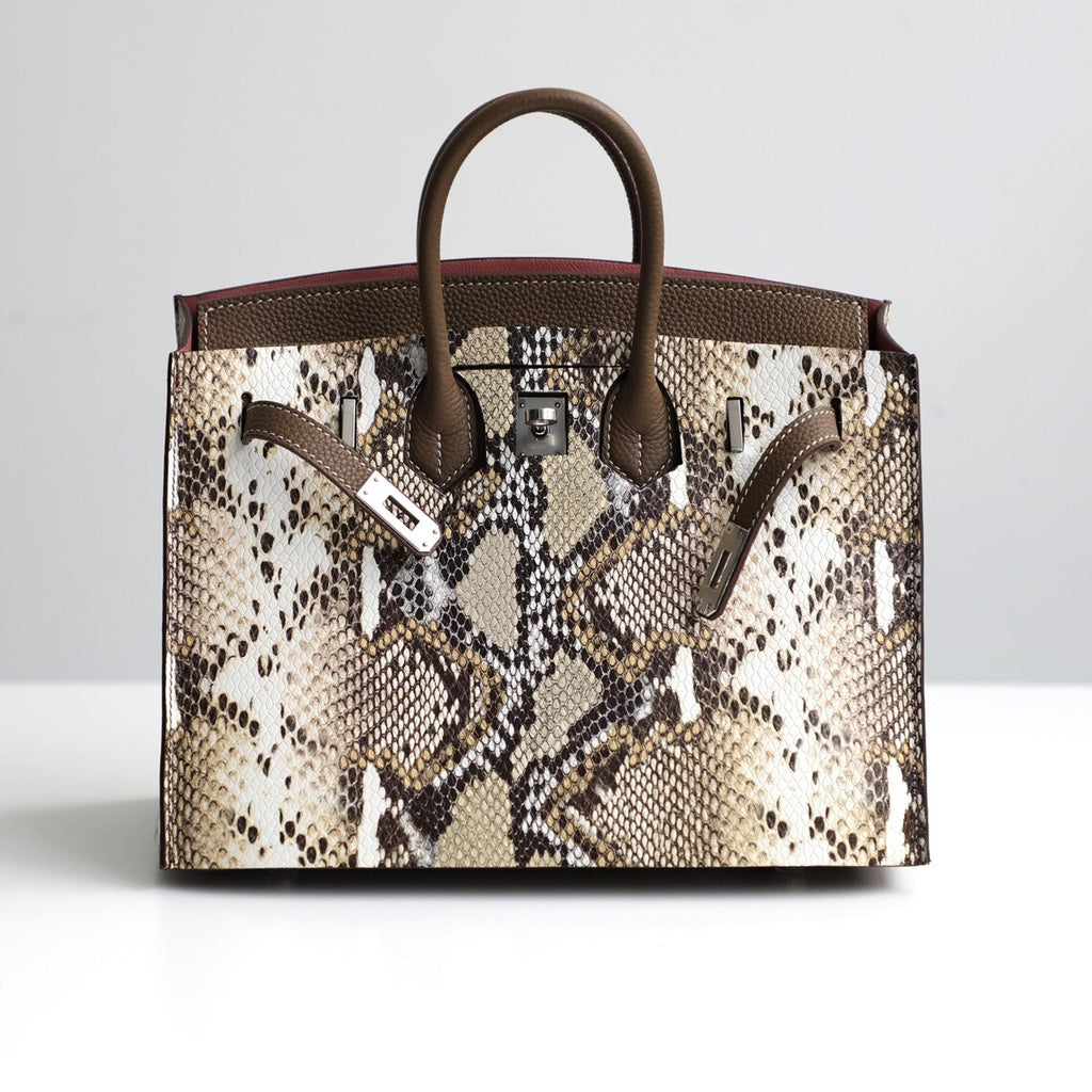 Embossed Leather Birkin Cover: Customizable Crocodile, Python, Ostrich Textures