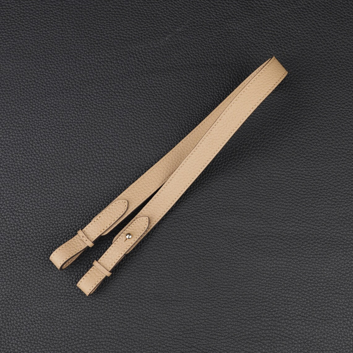 Hermès Style Togo Leather Bandoulière (20mm Slim): Compatible Shoulder/Crossbody Strap Replacement for Picotin & Evelyn TPM