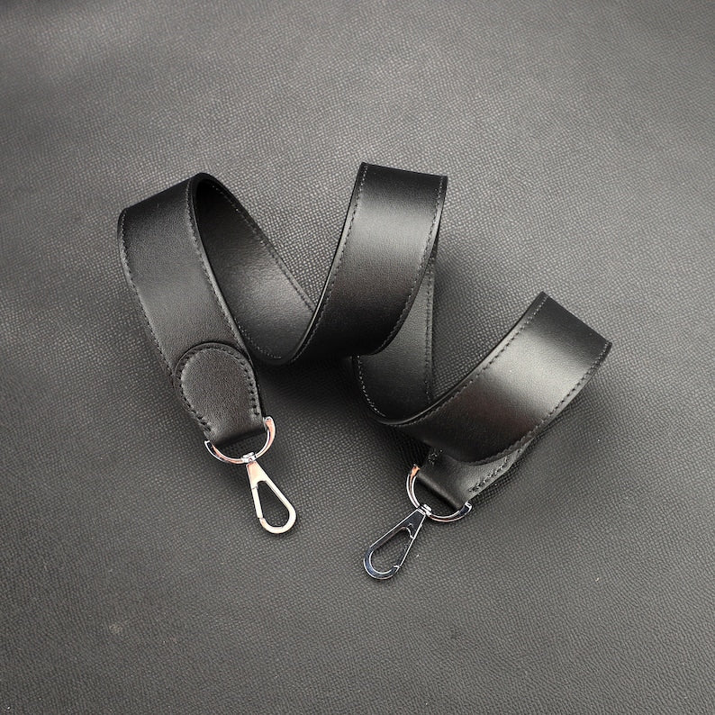 Hermès Style Swift Leather Bandoulière (38mm Wide): Compatible Shoulder Strap Replacement for Kelly Bags