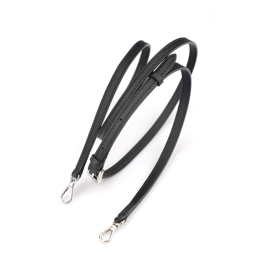 Hermès Style Cross-Grain Leather Adjustable Bandoulière (10mm Ultra-Slim): Replacement Crossbody Strap for Mini Bags