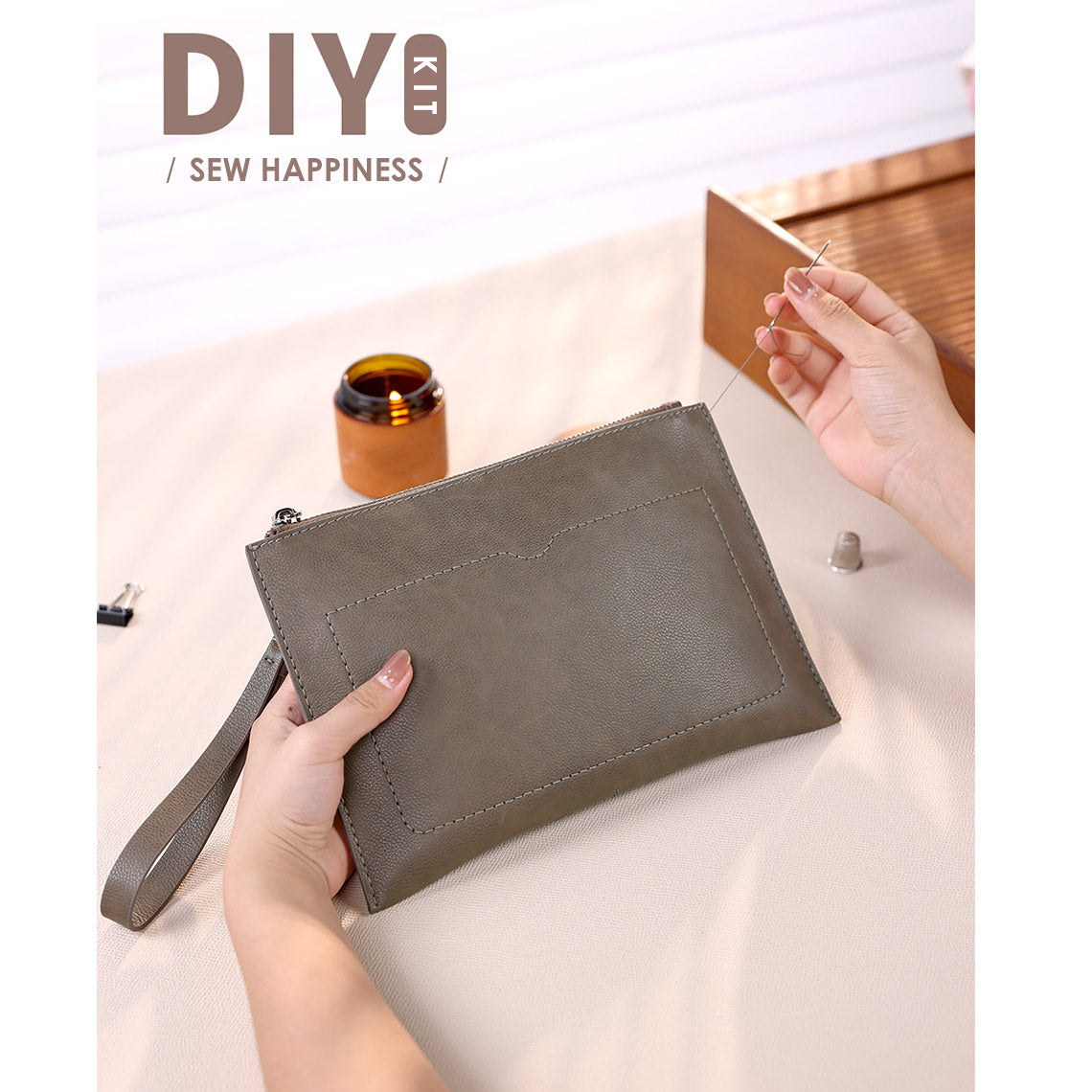 Leather Bag Making Kits | DIY Christmas Gifts for Him - Wirkin™