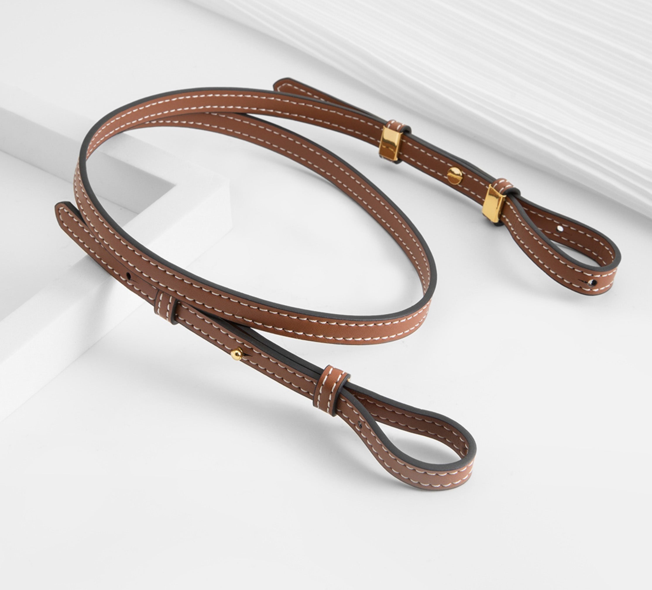 Crossbody Shoulder Strap for Large Basket Bag, Leather Material Shoulder Bag Replacement Accessory
