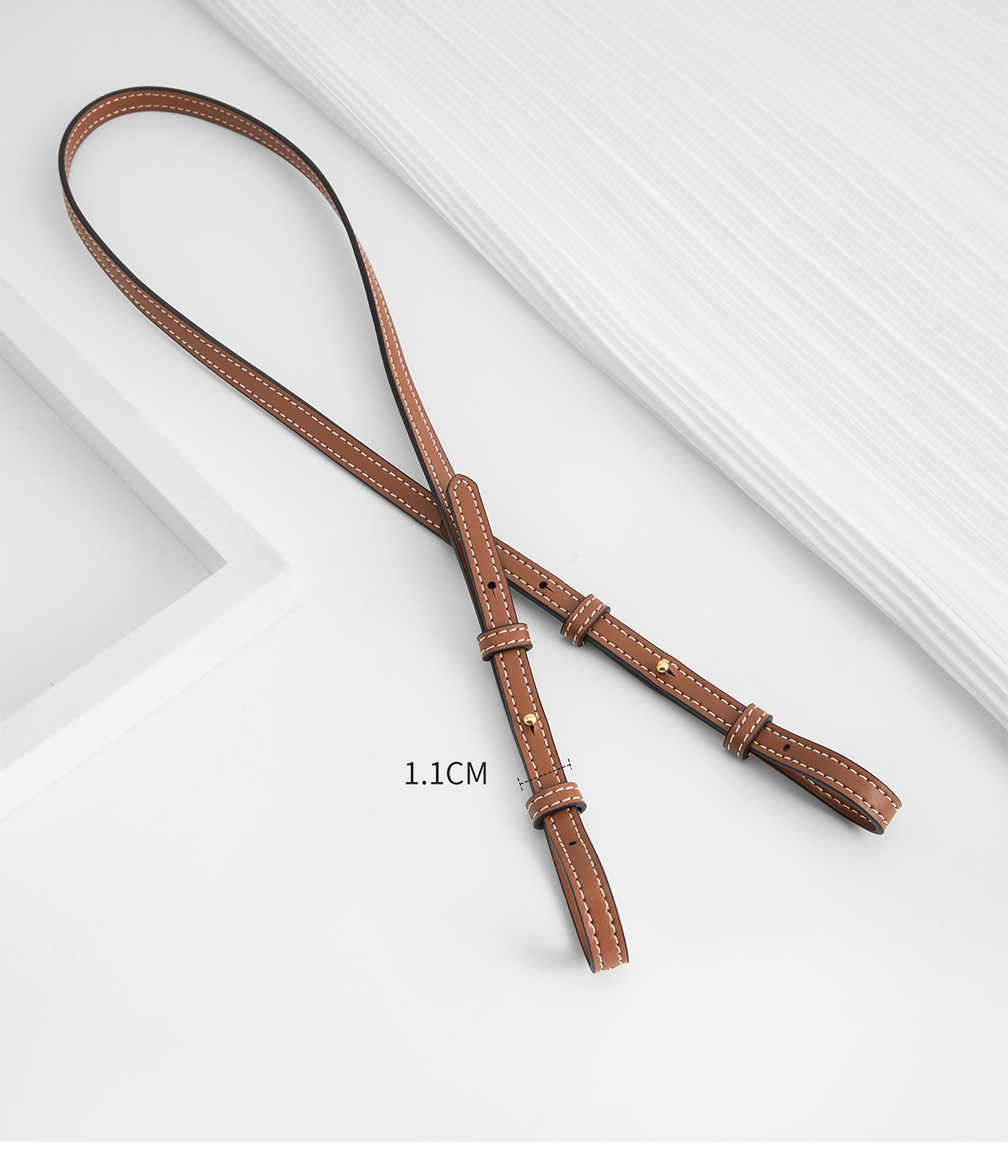 Crossbody Shoulder Strap for Large Basket Bag, Leather Material Shoulder Bag Replacement Accessory