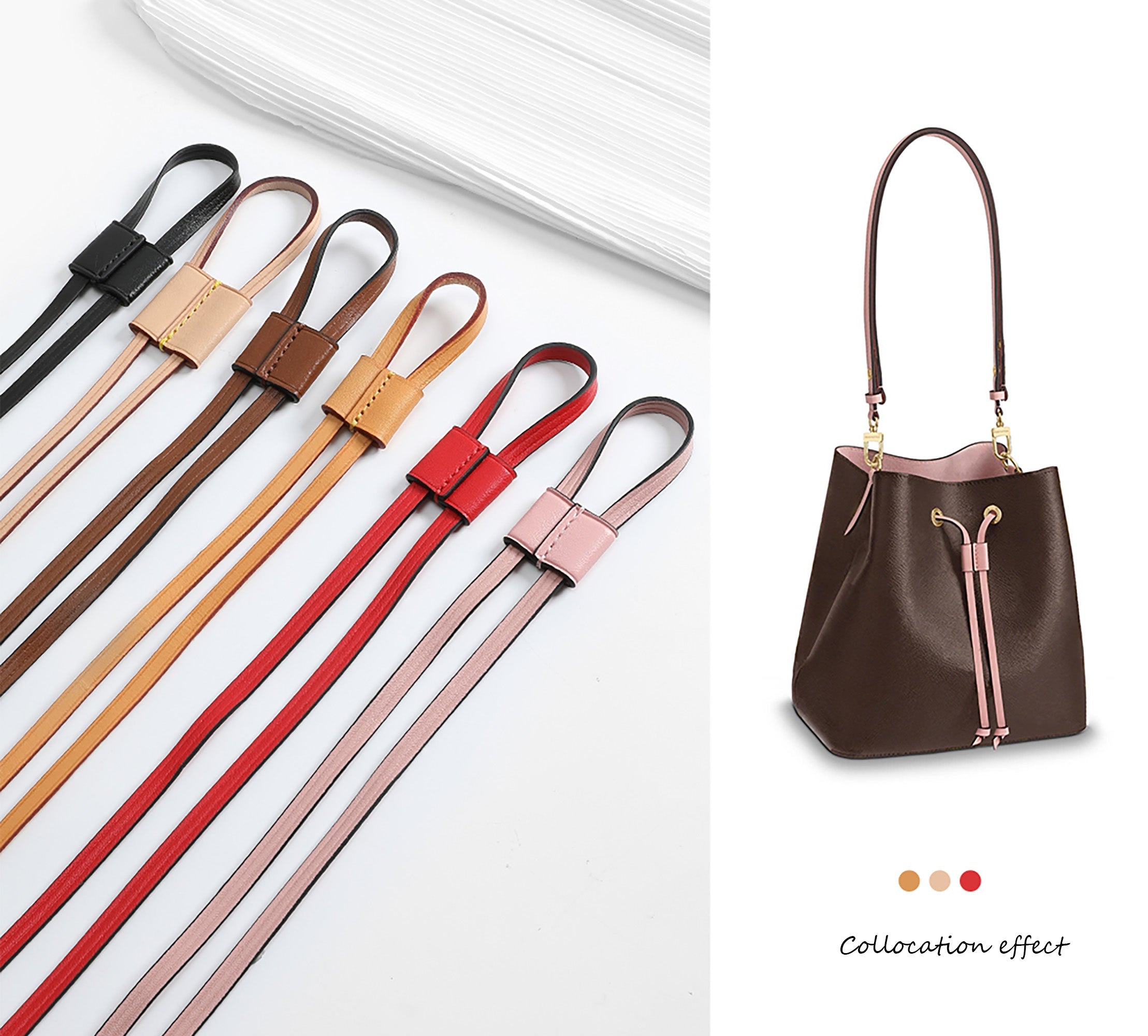 Applicable drawstring accessories for NÉONOÉ BB bag, replacement drawstring for the bag