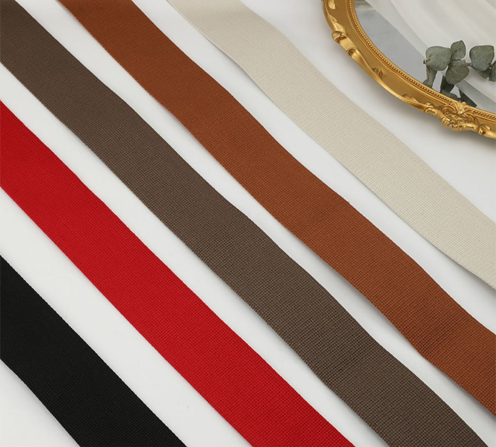 Handmade Customizable Canvas Shoulder Strap – 5cm Wide, Solid Color, Adjustable Length, Perfect for Crossbody & Shoulder Bags