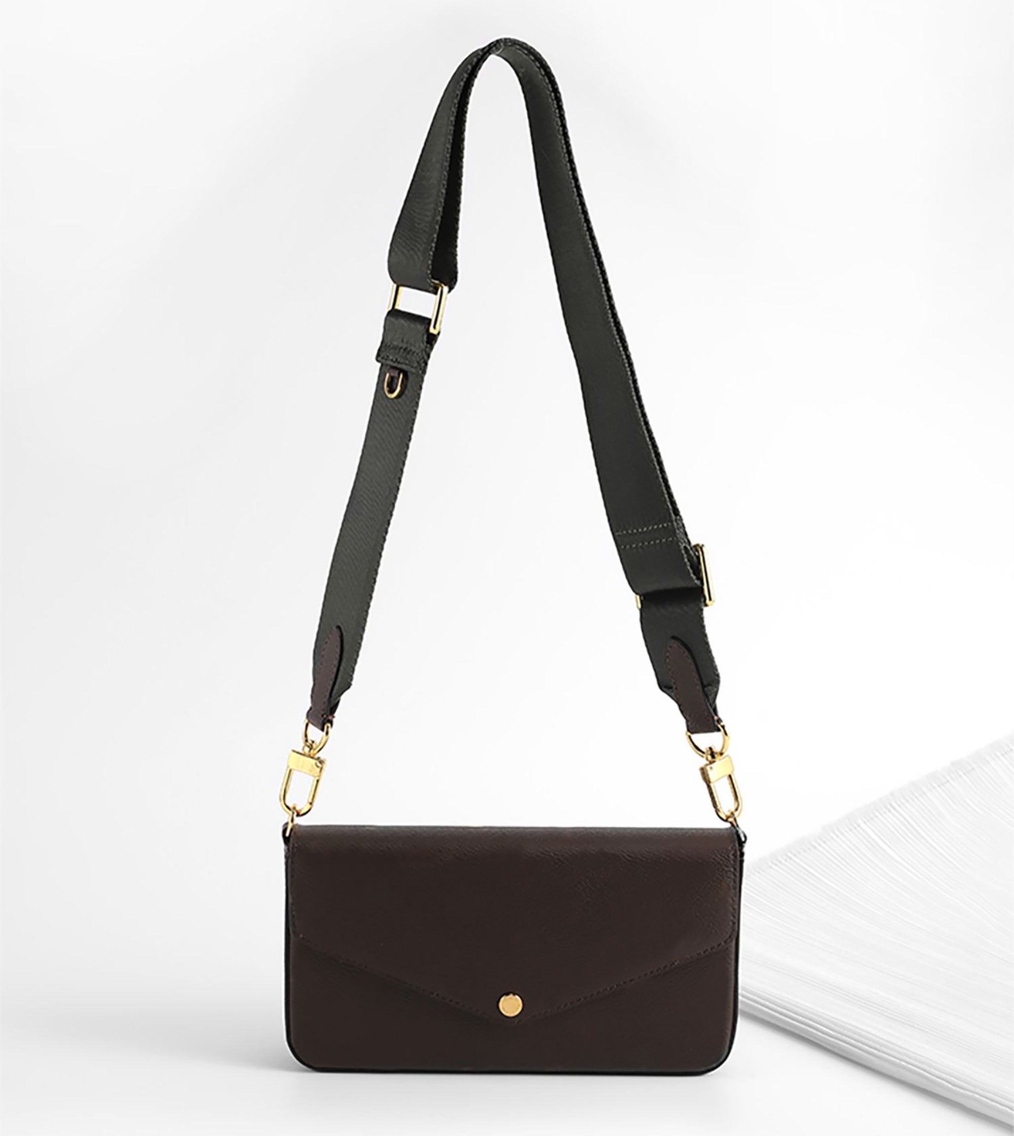 Canvas shoulder strap, suitable for Speedy 25 crossbody bag, 5 cm wide travel bag replacement strap
