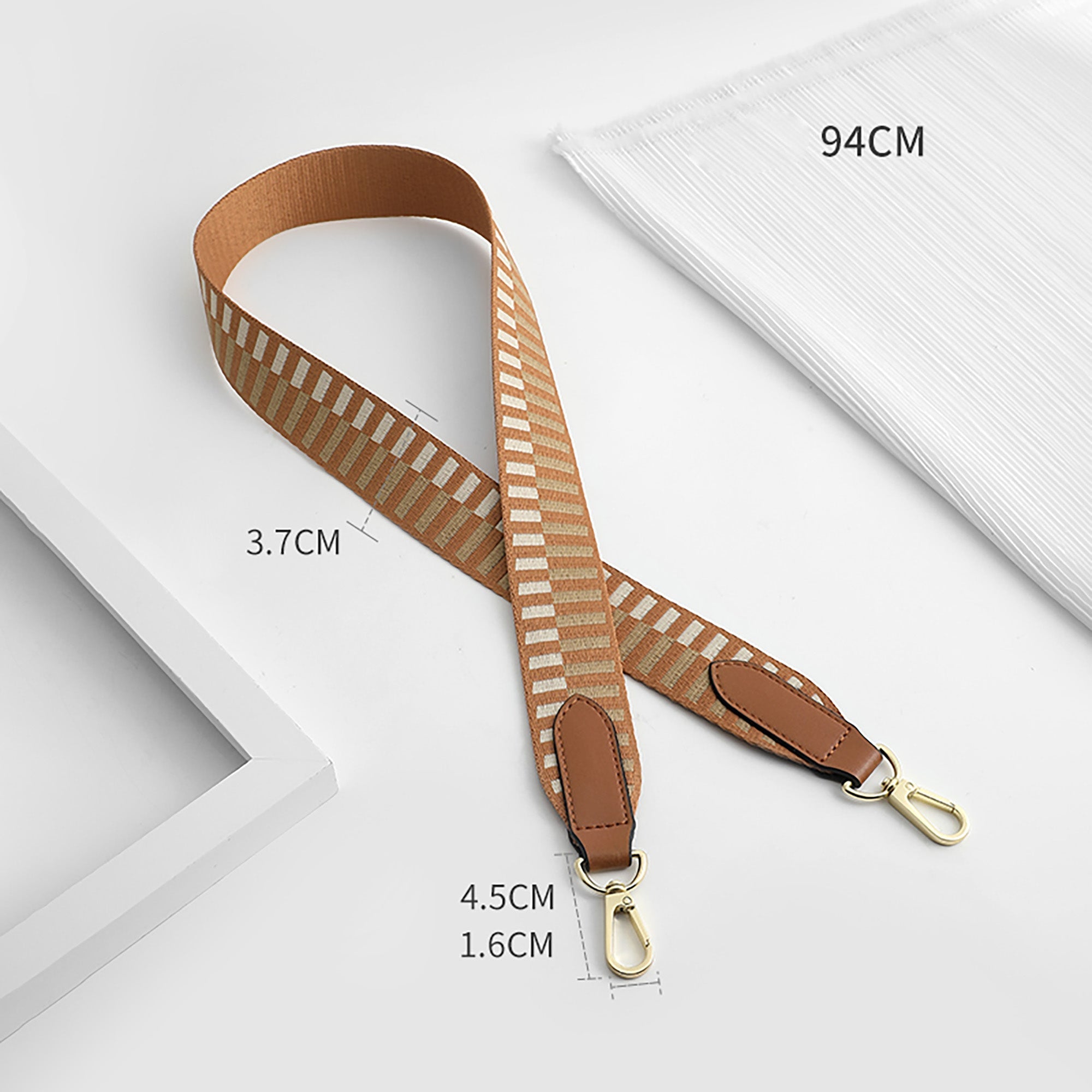 Wide 3.7cm Shoulder Strap for Evelyn Bag – Comfortable, Non-Slip Design for All-Day Wear