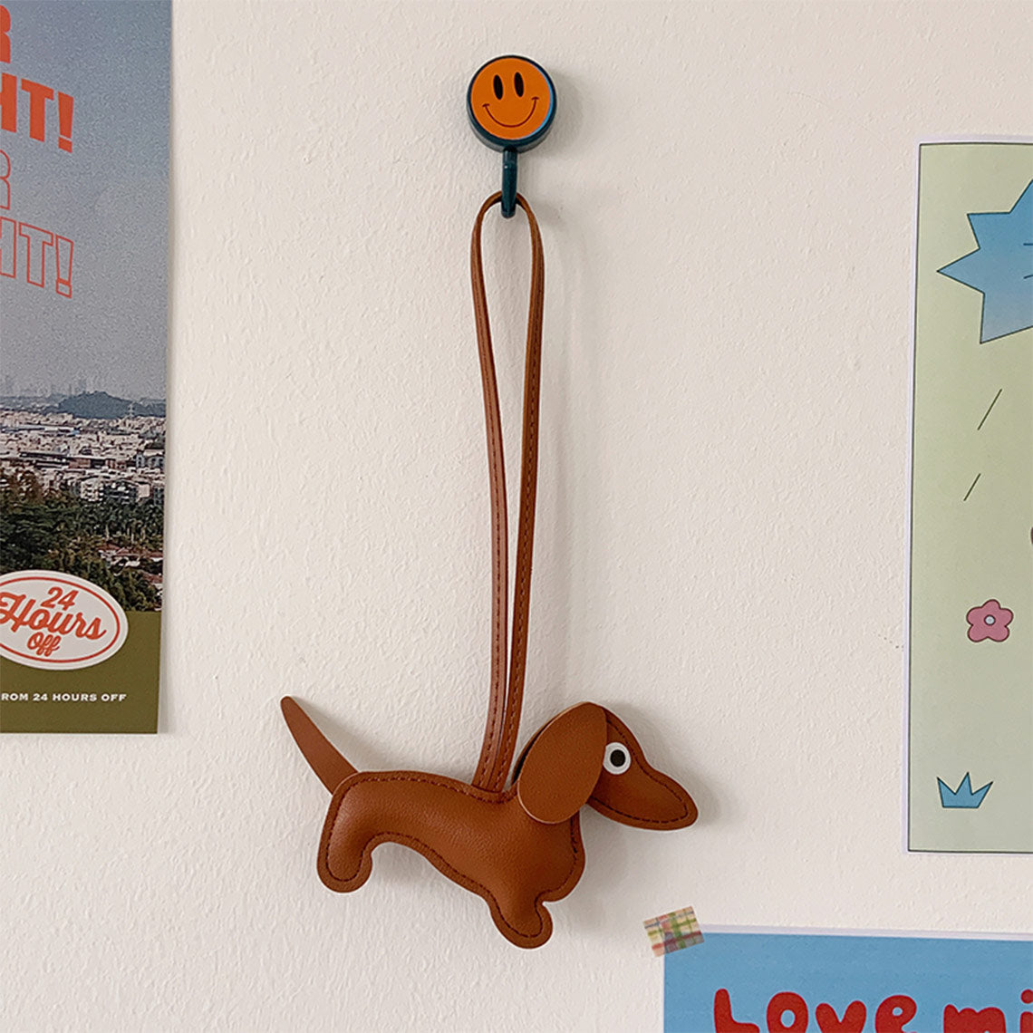 Handmade Leather Bag Charm | Cute Animal Bag Charm - Wirkin™ Handmade Leathercrafts