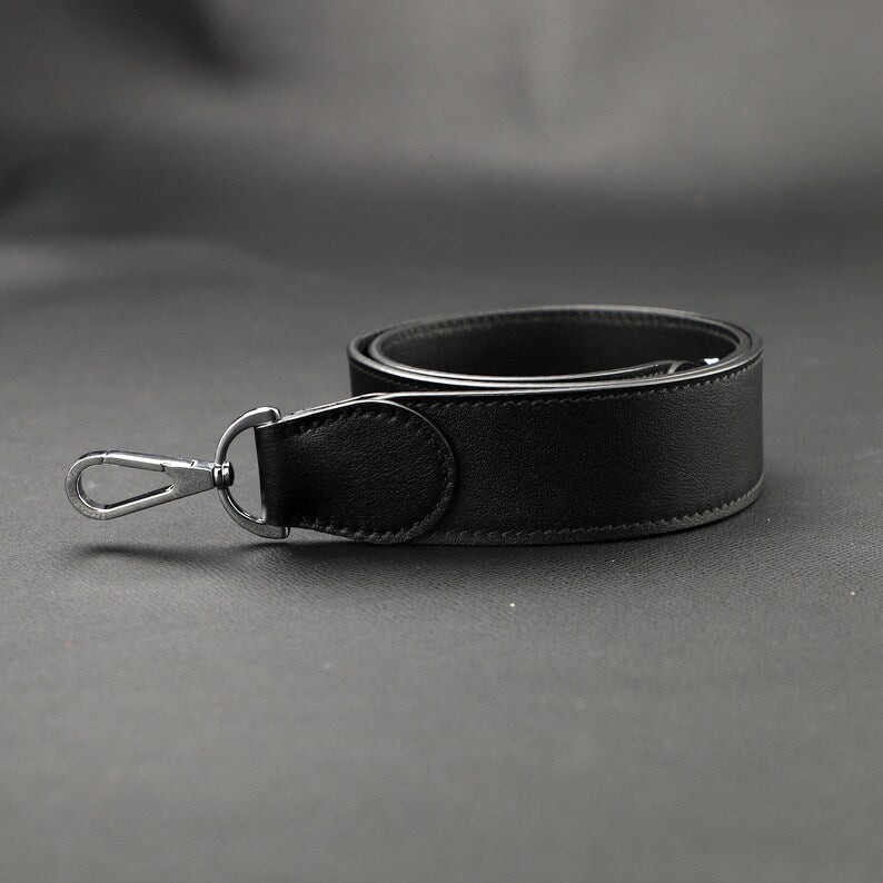 Hermès Style Swift Leather Bandoulière (38mm Wide): Compatible Shoulder Strap Replacement for Kelly Bags