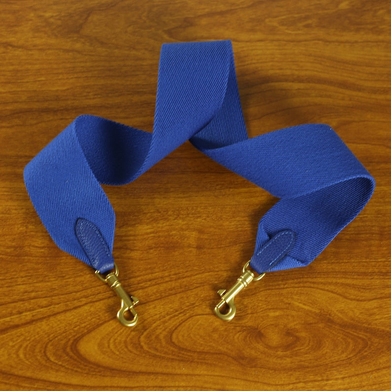 2.5 inch width canvas shoulder bag strap for Sangle bag,15 colours Option