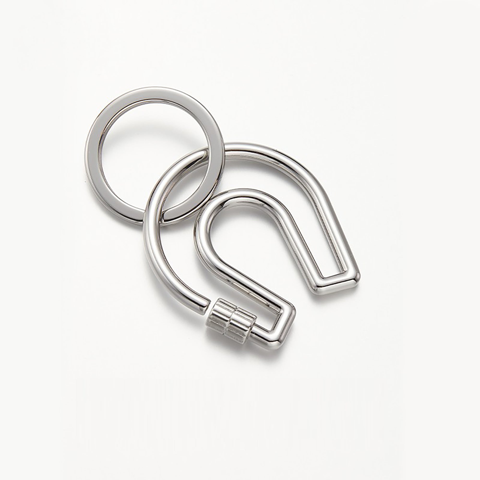 Metal Bag Pendant with Horsehead Cheval Keychain, Luxury Feeling Small Bag Charm