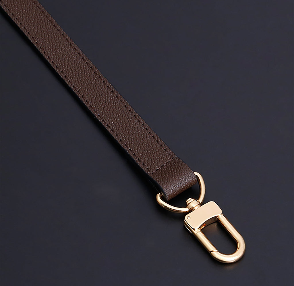 The adjustable leather strap for the bag, 1.8 cm wide crossbody replacement strap,  shoulder bag strap