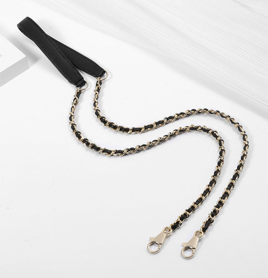 Handle chain accessories for bags, crossbody strap, high-end shoulder strap replacement bag chain