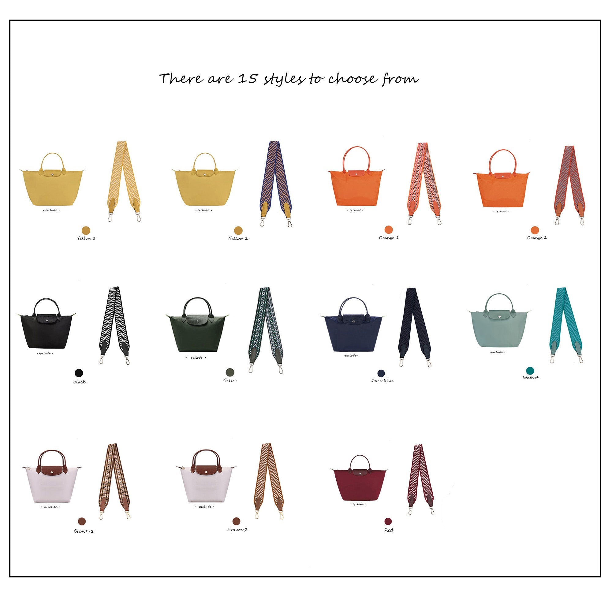 5cm Canvas Shoulder Strap for Kelly/Evelyne Bags, Fashionable Replacement Strap, Versatile and Trendy