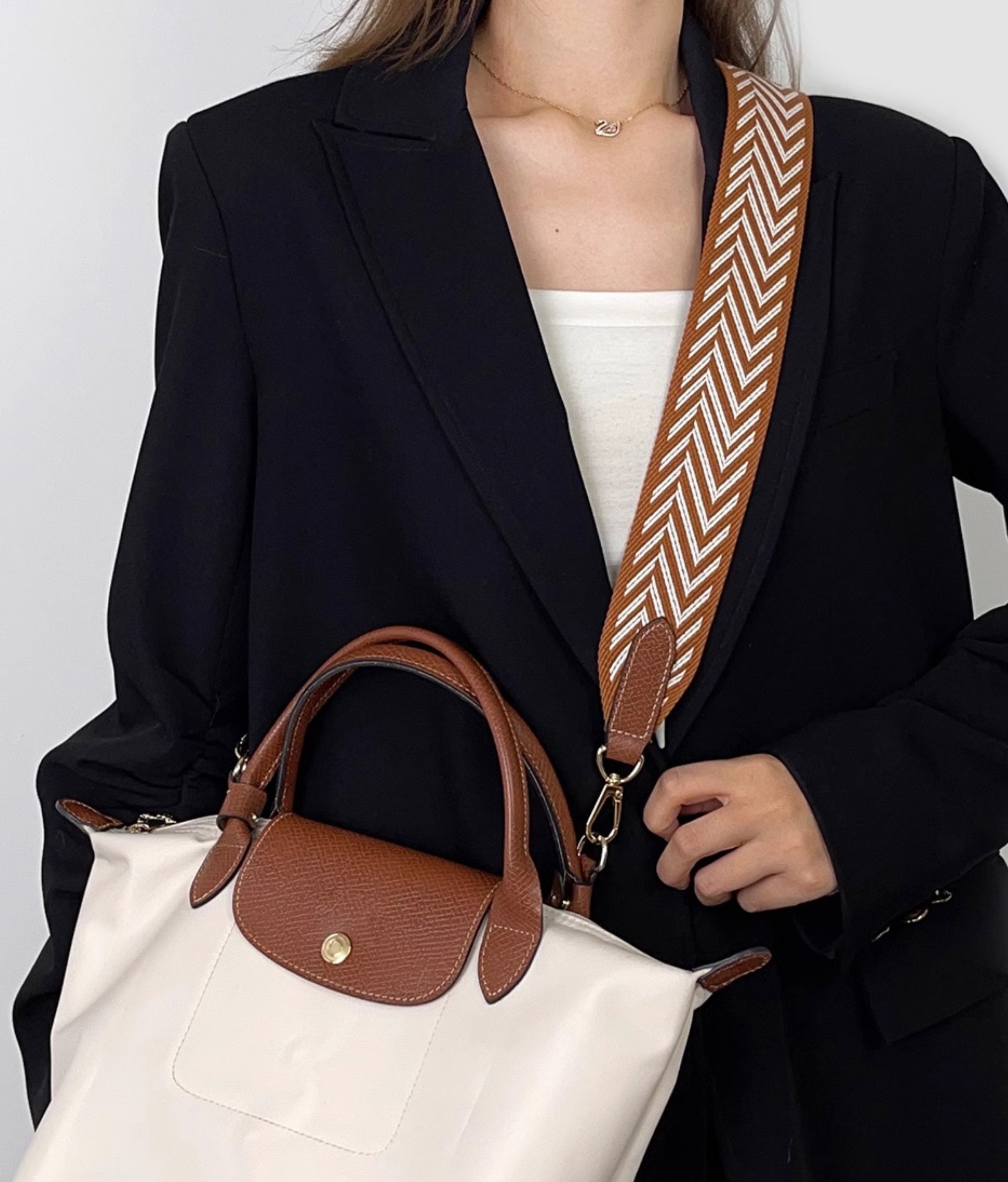 5cm Canvas Shoulder Strap for Kelly/Evelyne Bags, Fashionable Replacement Strap, Versatile and Trendy