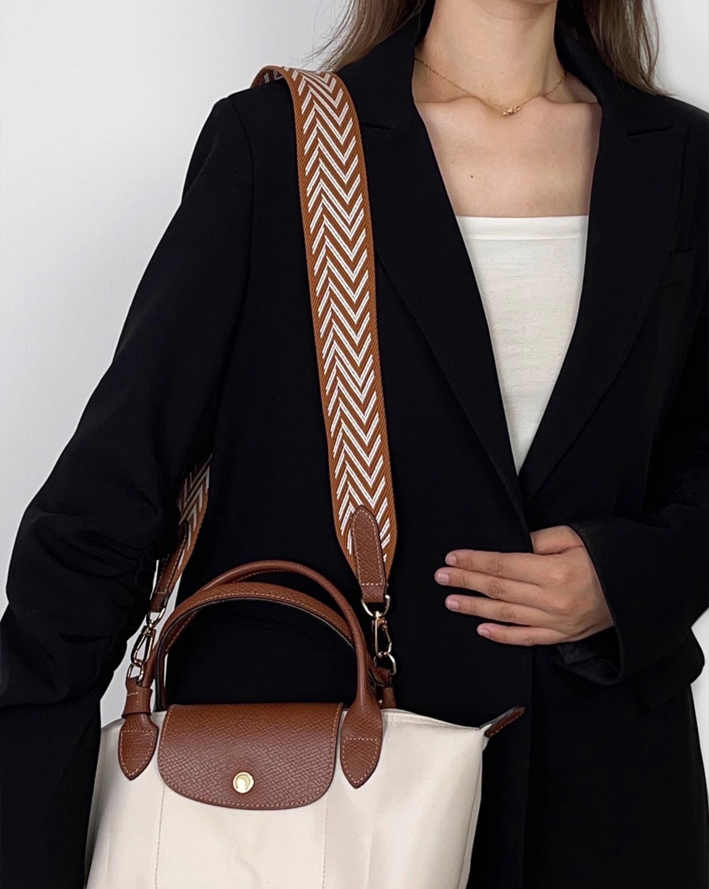 5cm Canvas Shoulder Strap for Kelly/Evelyne Bags, Fashionable Replacement Strap, Versatile and Trendy