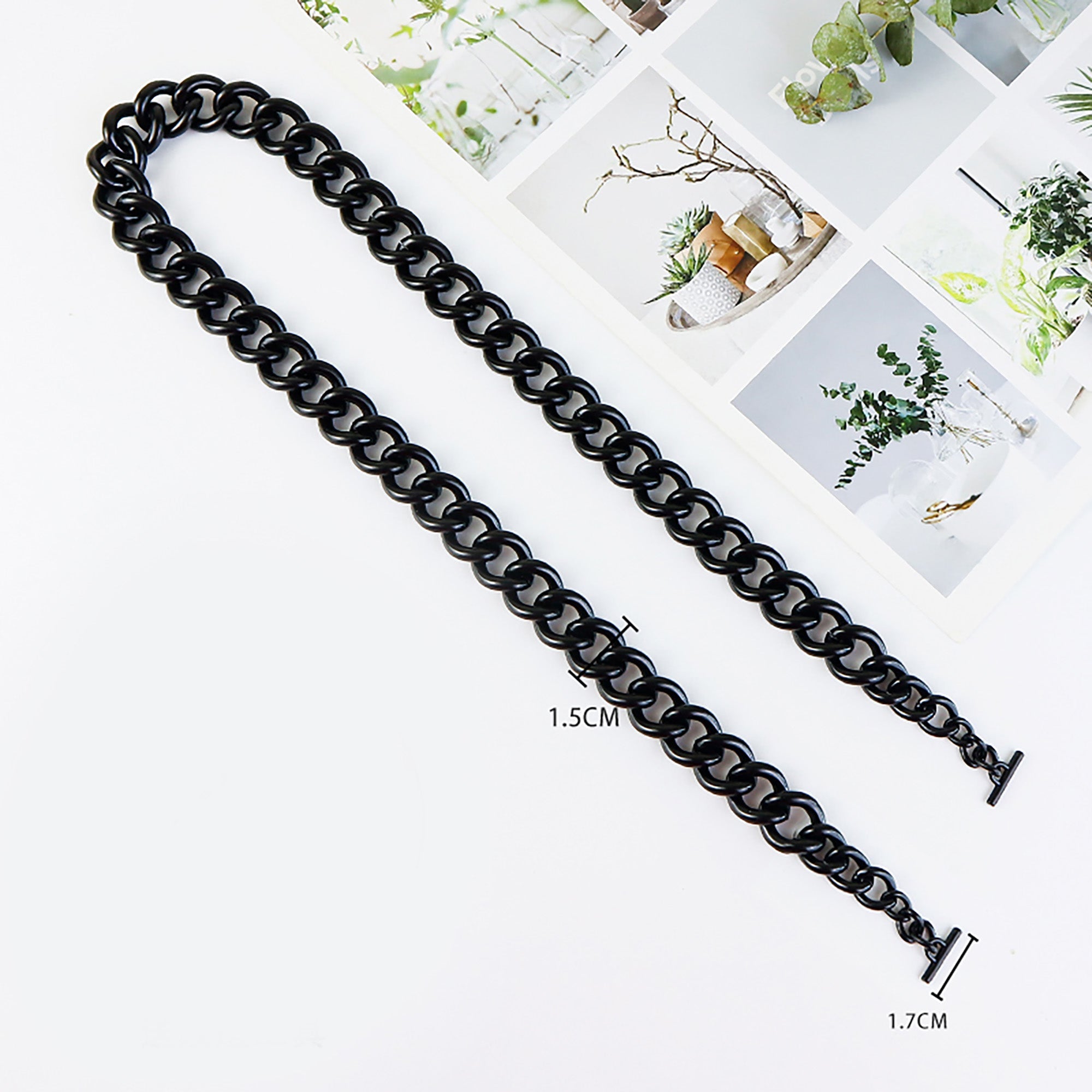 Acrylic Chain Strap for Marmont Bag – 1.5cm Width, Replacement Bag Chain