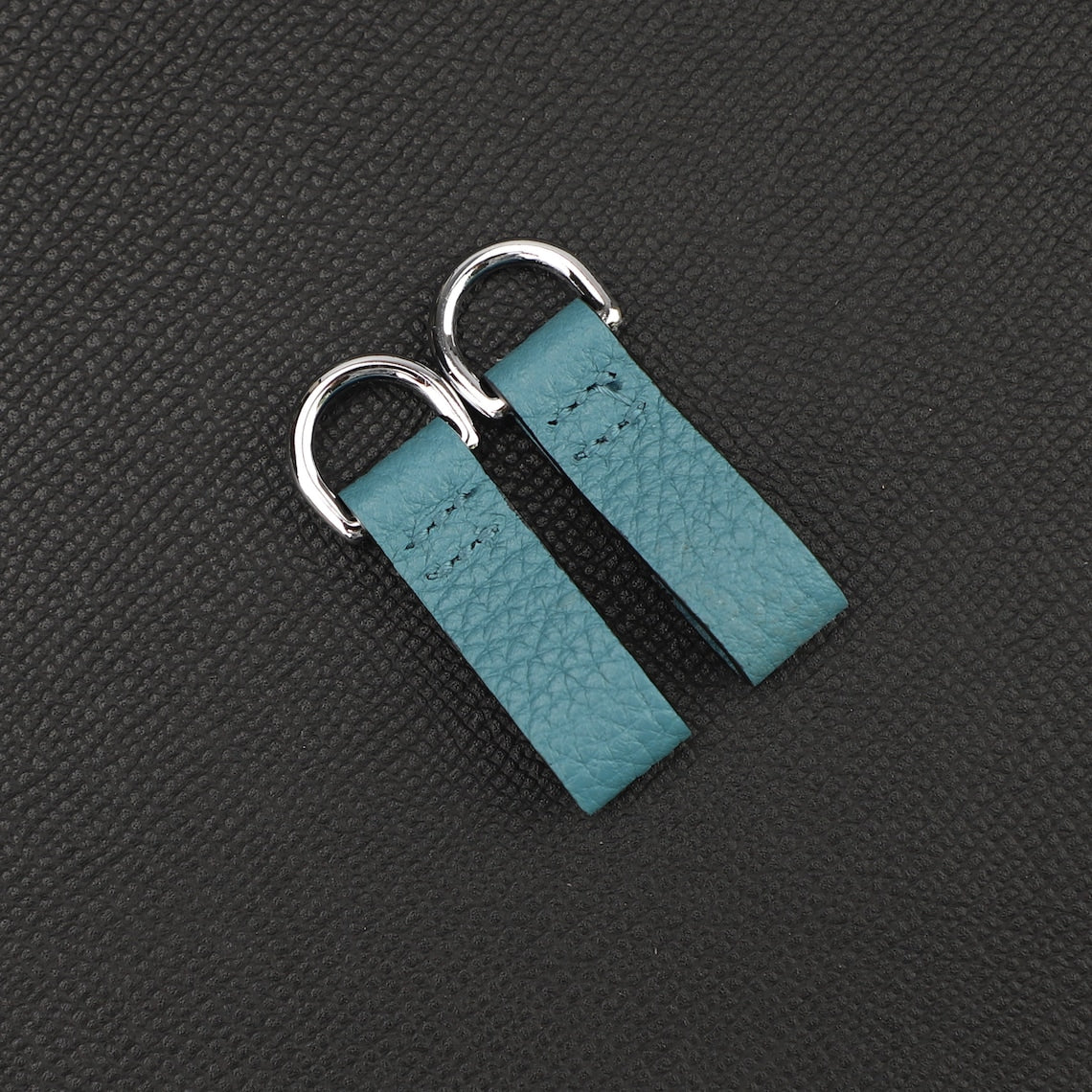 Togo Leather Shoulder Strap Rings: Birkin/Kelly Pochette Adapter (2pcs)