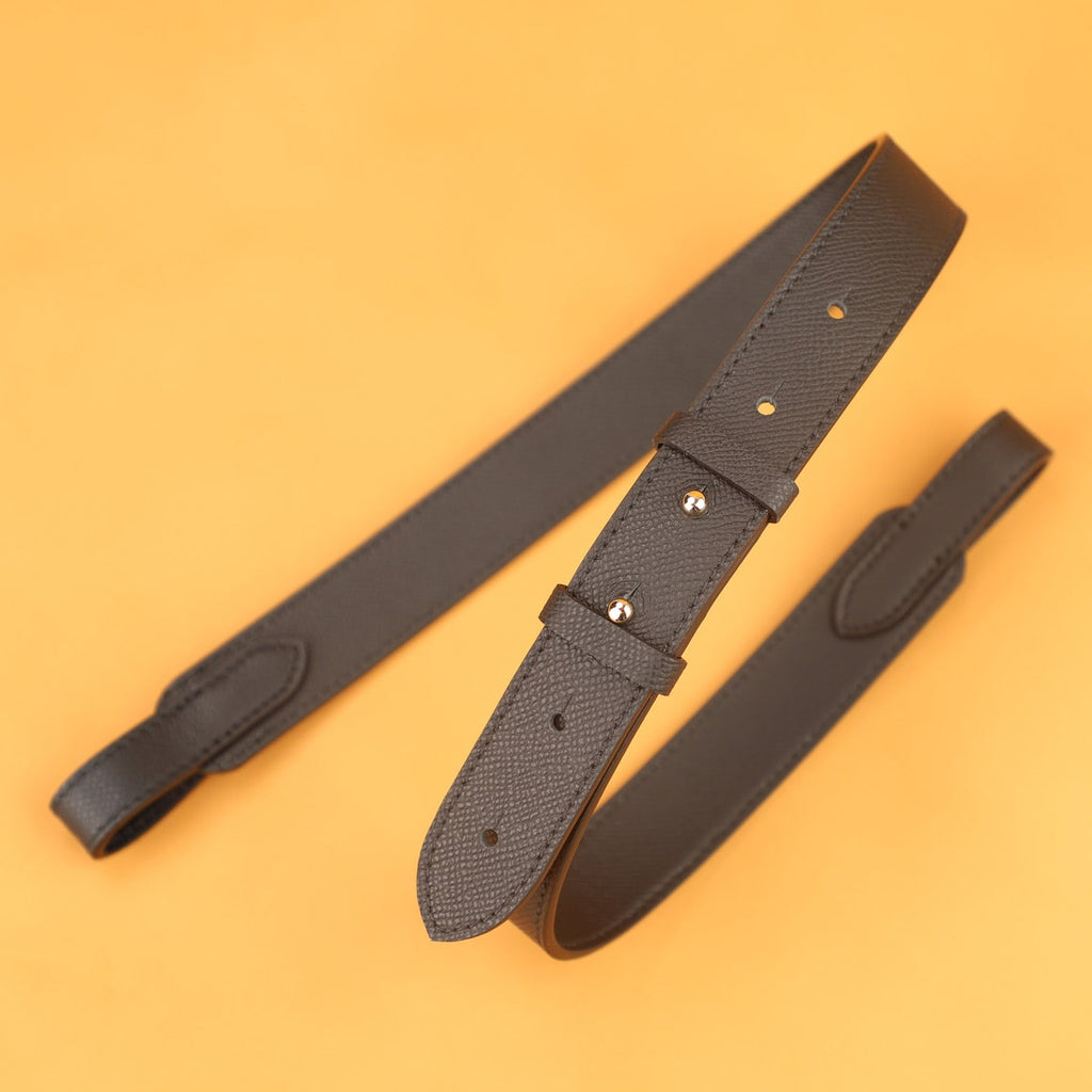 Hermès Style Adjustable Bandoulière (30mm Wide): Epsom Leather Shoulder/Crossbody Strap for Picotin & Lindy Bags