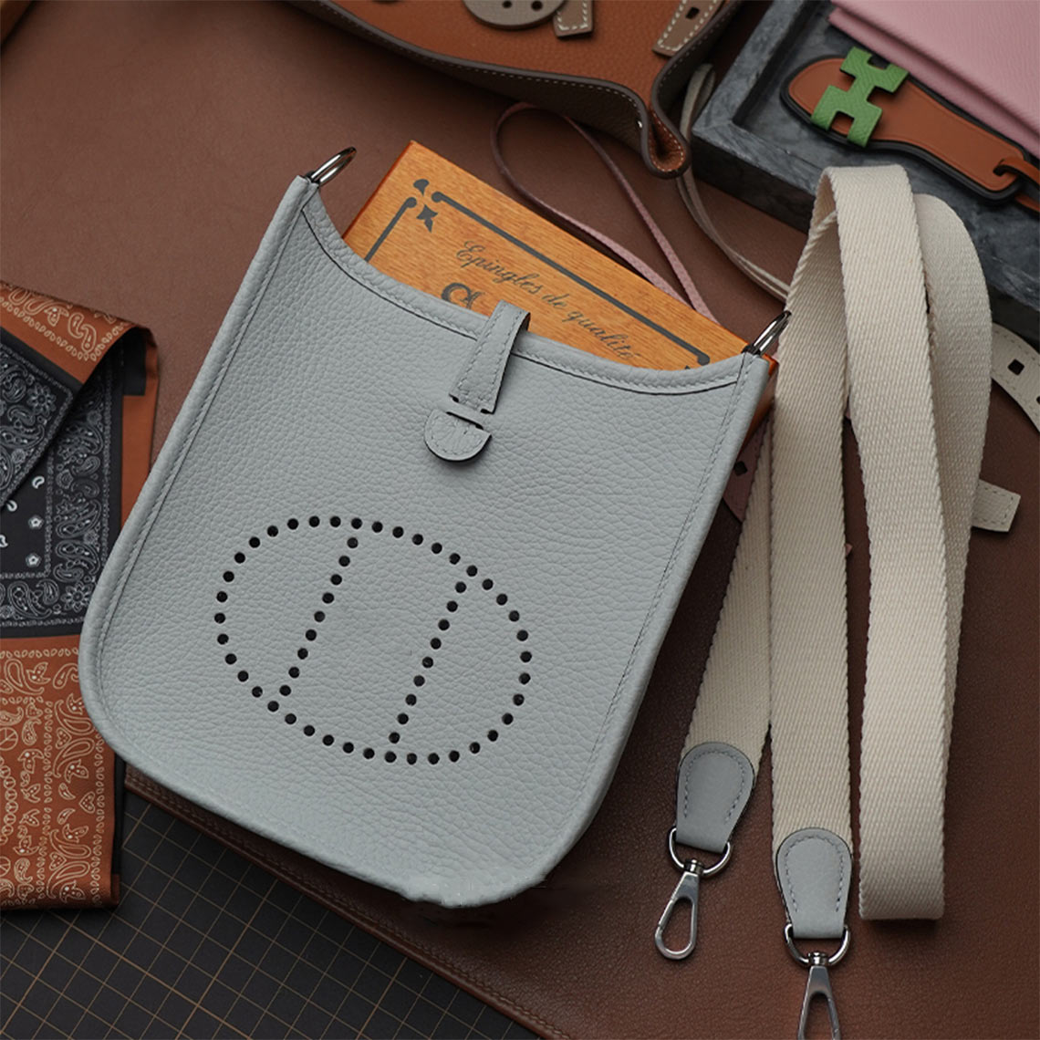 Wirkin® Full Grain Leather Mini Eveline Bag DIY Kit