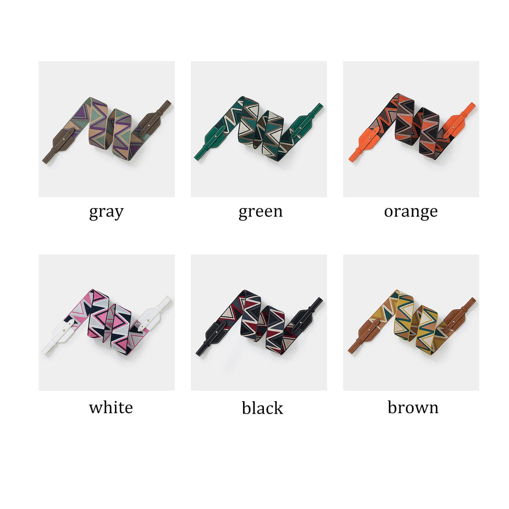 Handmade Waxed Thread & Leather Woven Shoulder Strap – 5cm Wide Replacement Strap for Kelly, Evelyne & Basket Bags, Customizable Length