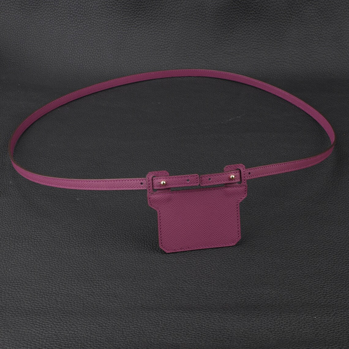 Epsom Leather Shoulder Strap: 12mm Wallet Crossbody Strap
