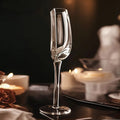 Half Full Stemmed Glass