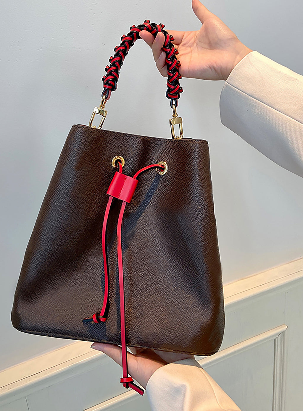 Replacement strap for NÉONOÉ bag, woven handle accessory.