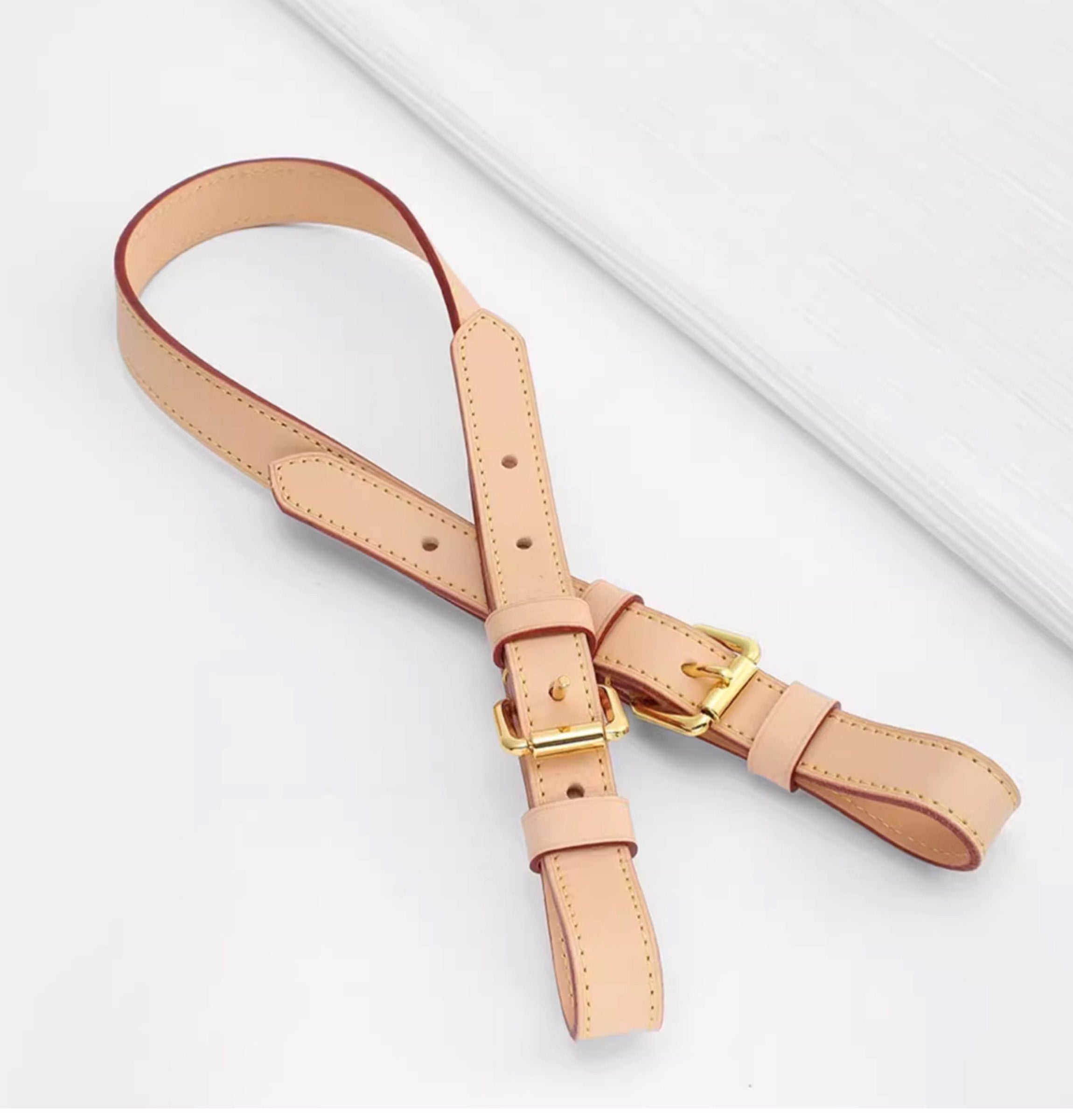Nano Noé bag underarm leather shoulder strap, premium single shoulder bag replacement strap