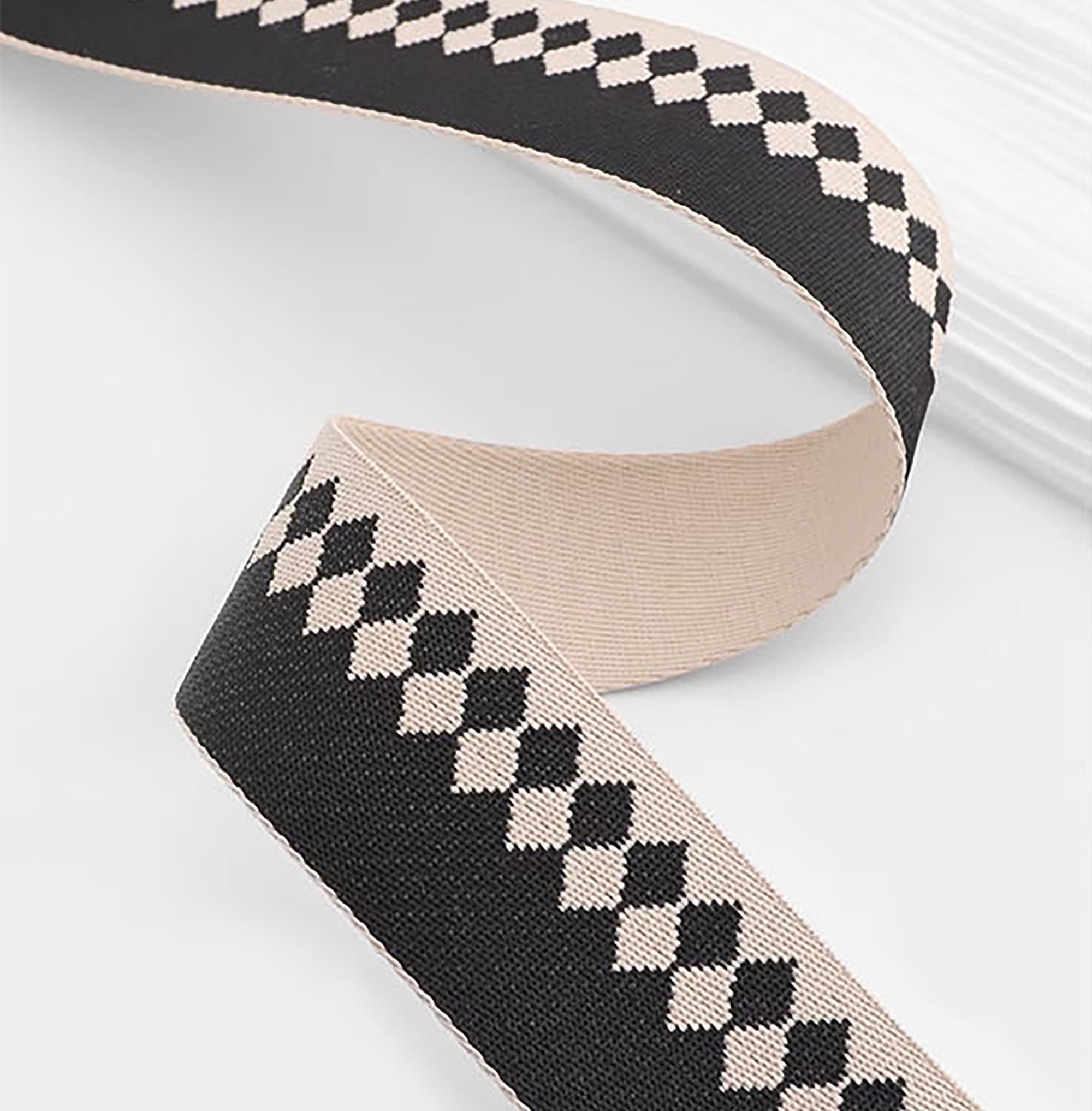 Underarm bag replacement strap, 5cm wide adjustable canvas shoulder strap, fashionable and simple single shoulder bag, crossbody bag replacement accessory