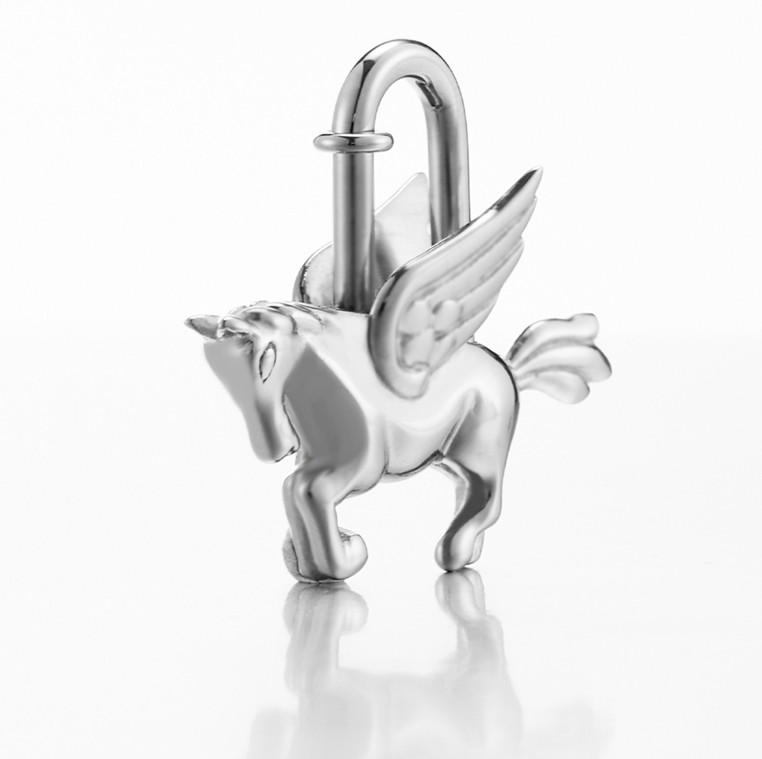 High-End Animal Stainless Steel Charm, Lock Pendant Style – Suitable for Kelly and Birkin Bags