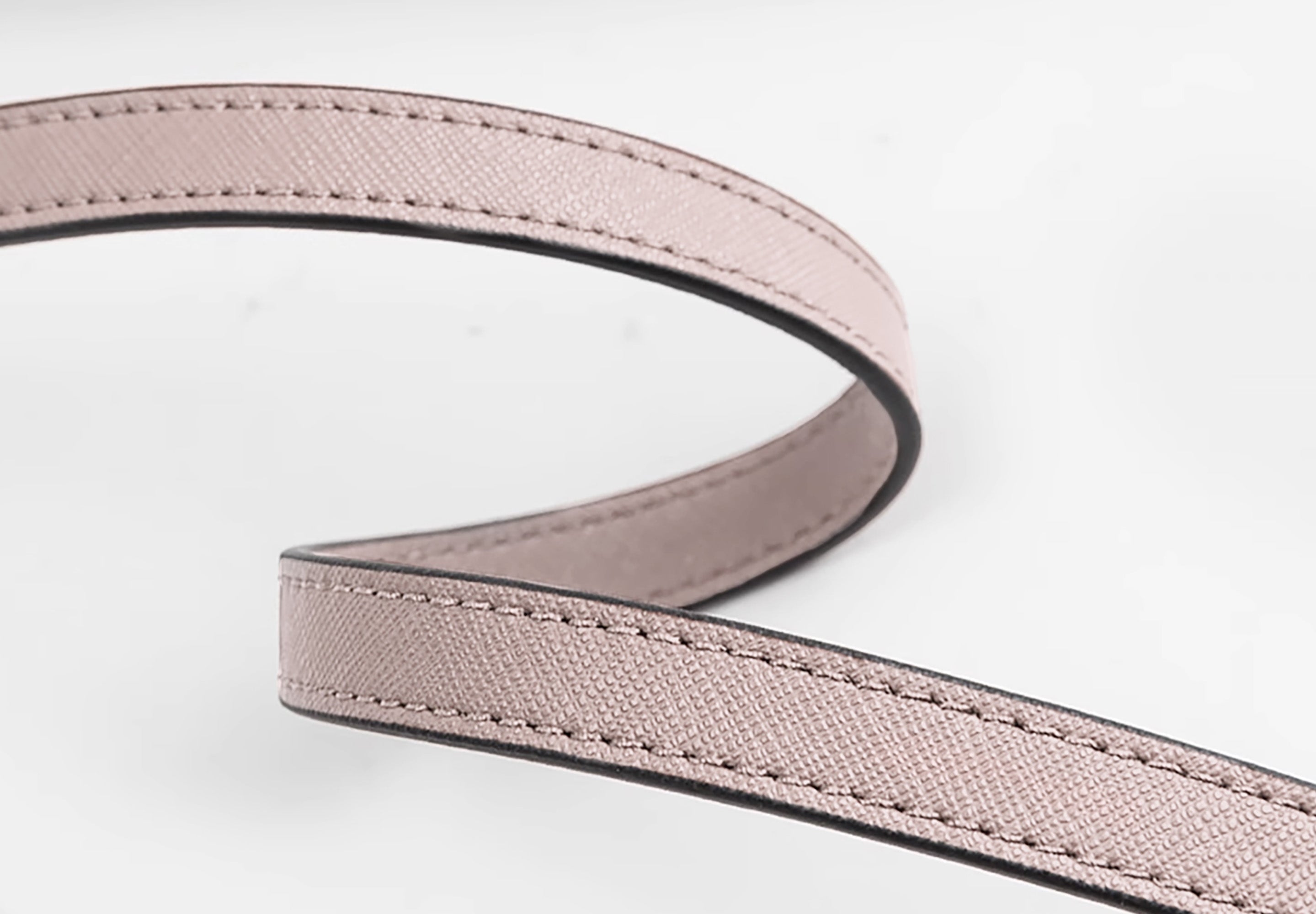 Tote bag handle extended underarm strap replacement, leather pink bag strap accessory